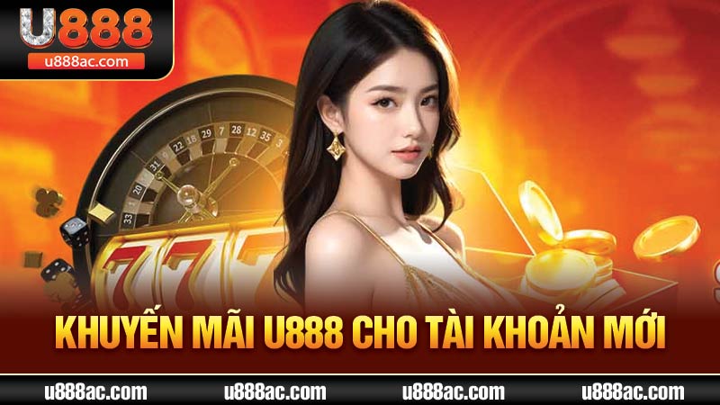 Khuyến mãi U888 cho tài khoản mới