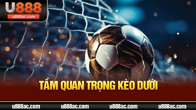 Tầm quan trọng kèo dưới